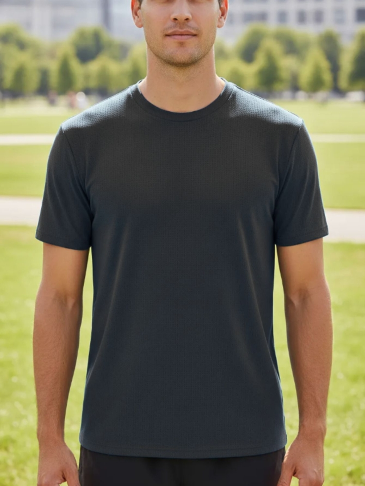 camiseta masculina em poliamida THERMODRY secagem rápida - Imagem 2